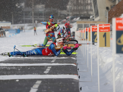 Biatlete Tereza Dolezalova