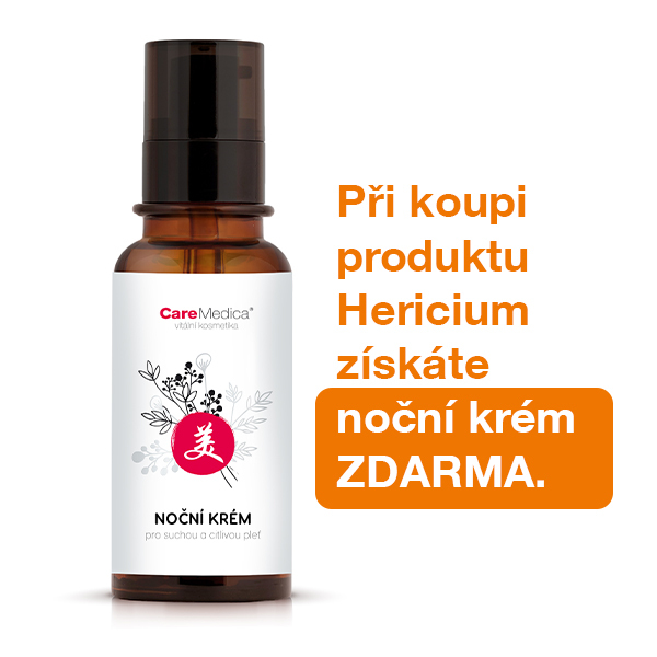 Hericium a non krm pro suchou ple ZDARMA